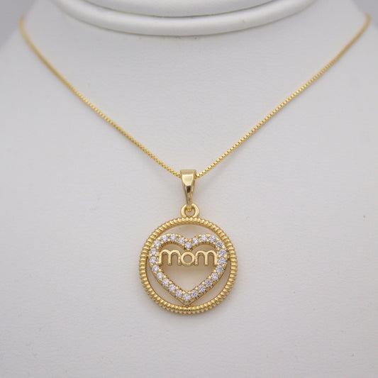 Mommy Heart Necklace