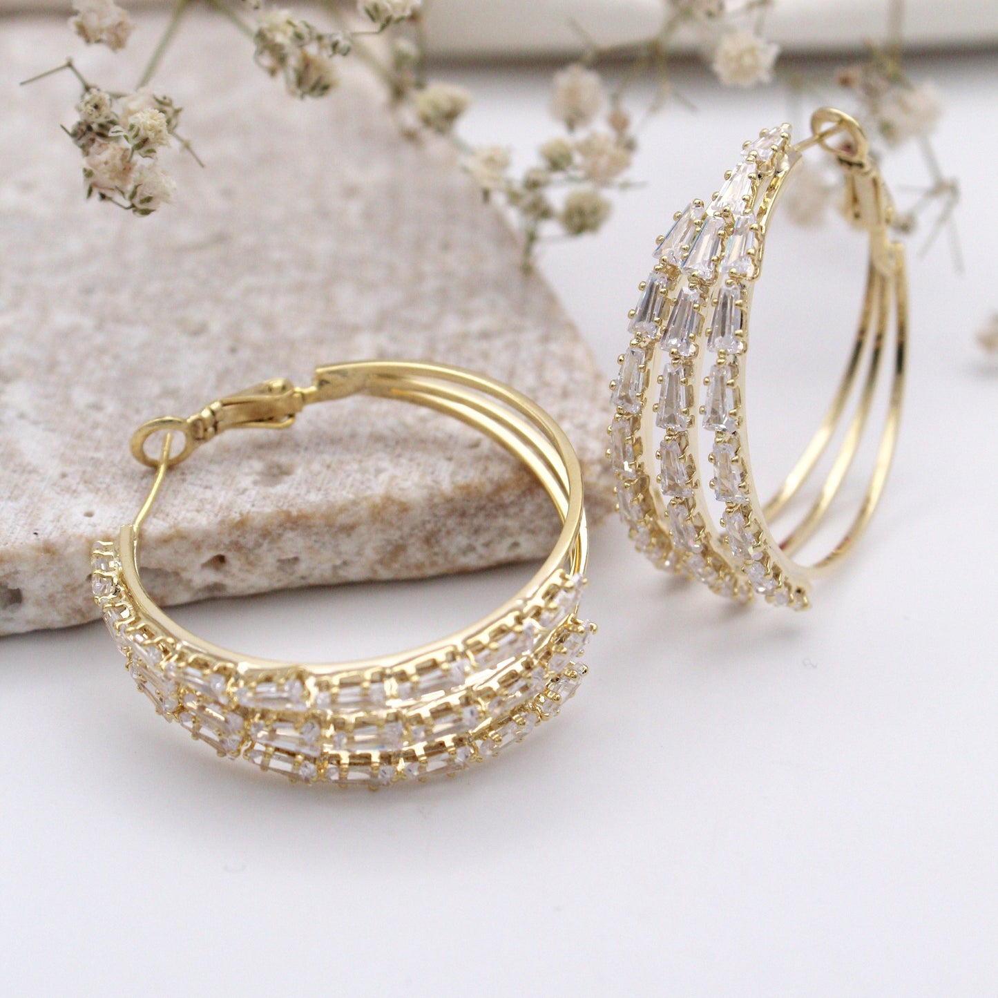 Briggite Hoop Earrings