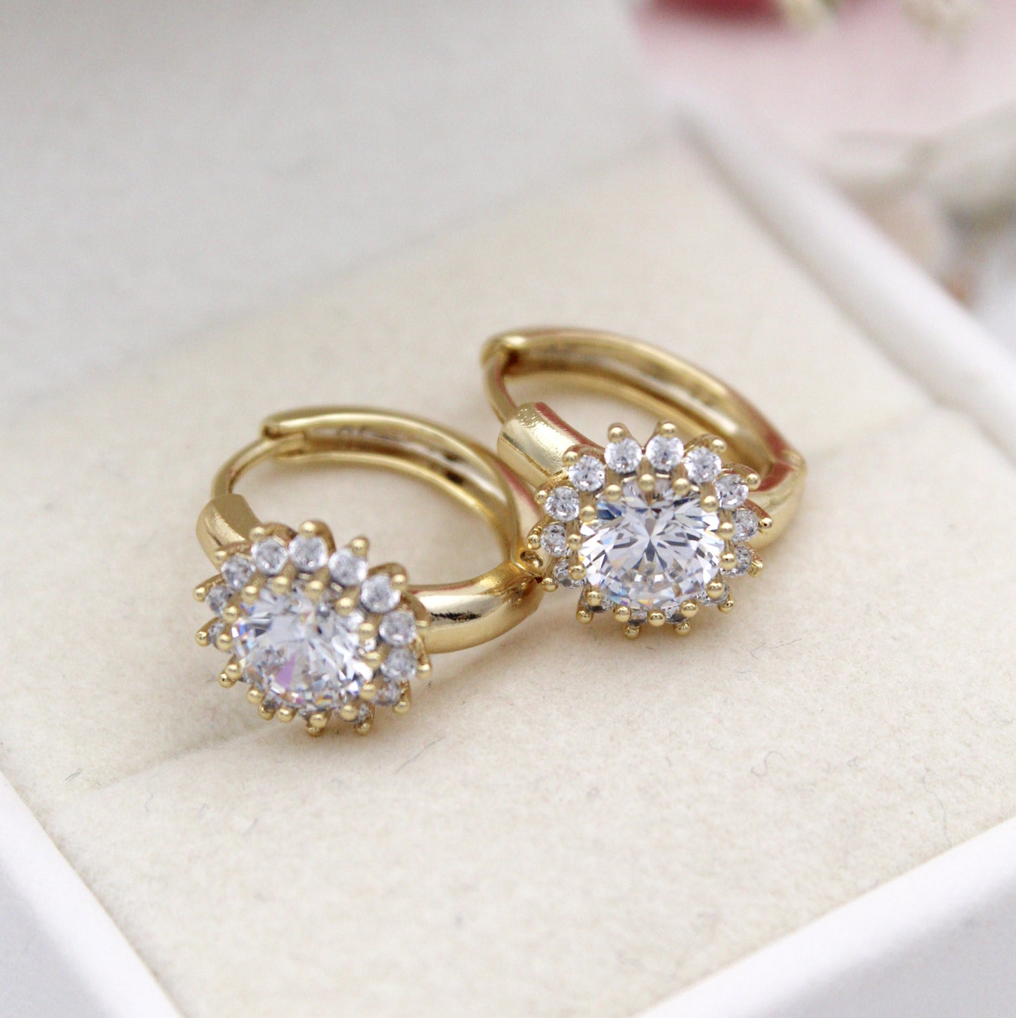 Stephie Huggie Earrings
