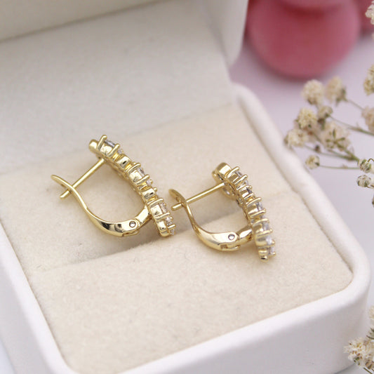 Soraya Huggie Earrings