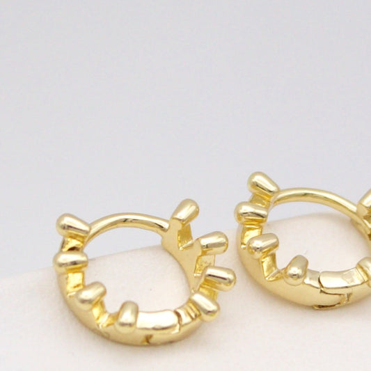 Coronita Huggie Earrings