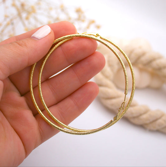 Milena Hoop Earrings