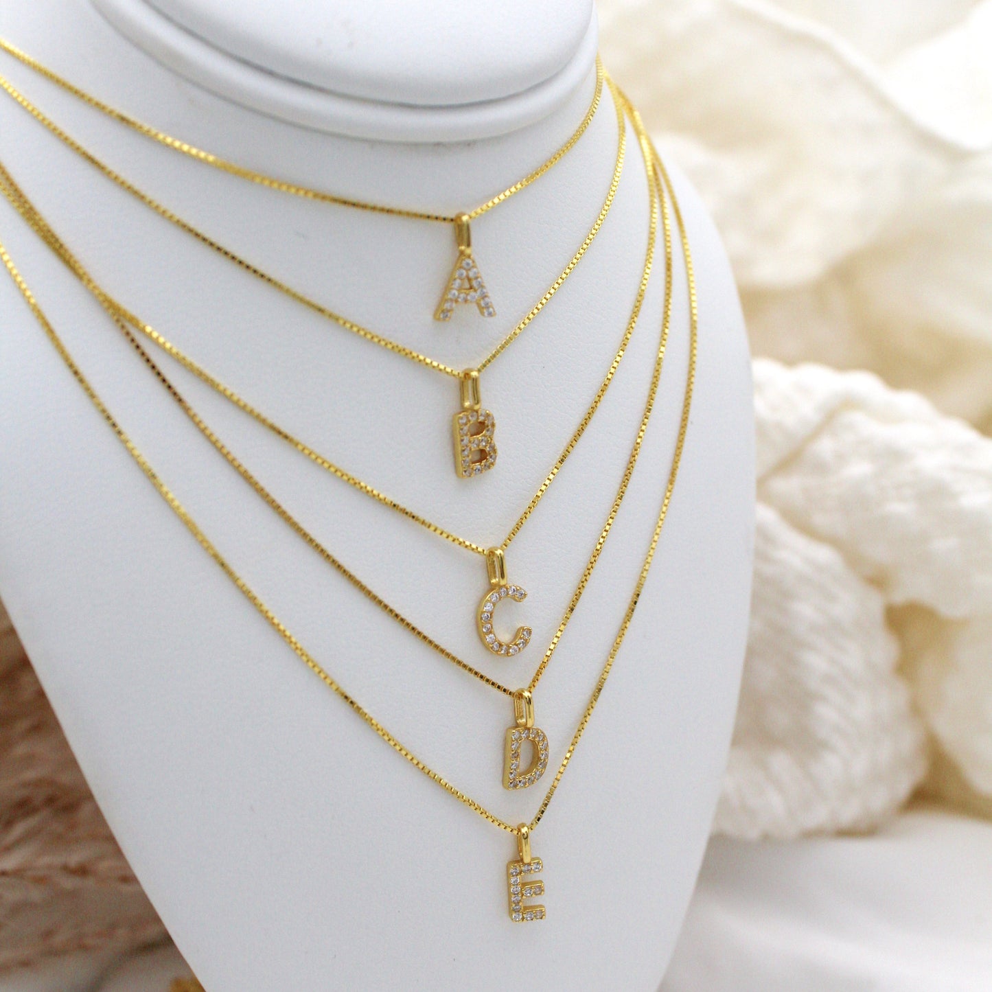 Henriette Letter Necklace