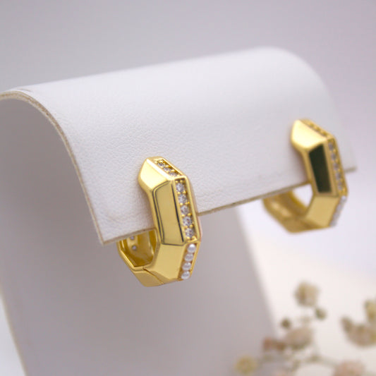 Nerina Huggie Earrings