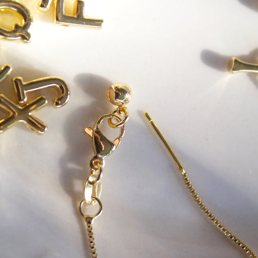 Enna Initial Letter Necklace