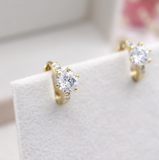 Tania Huggie Earrings