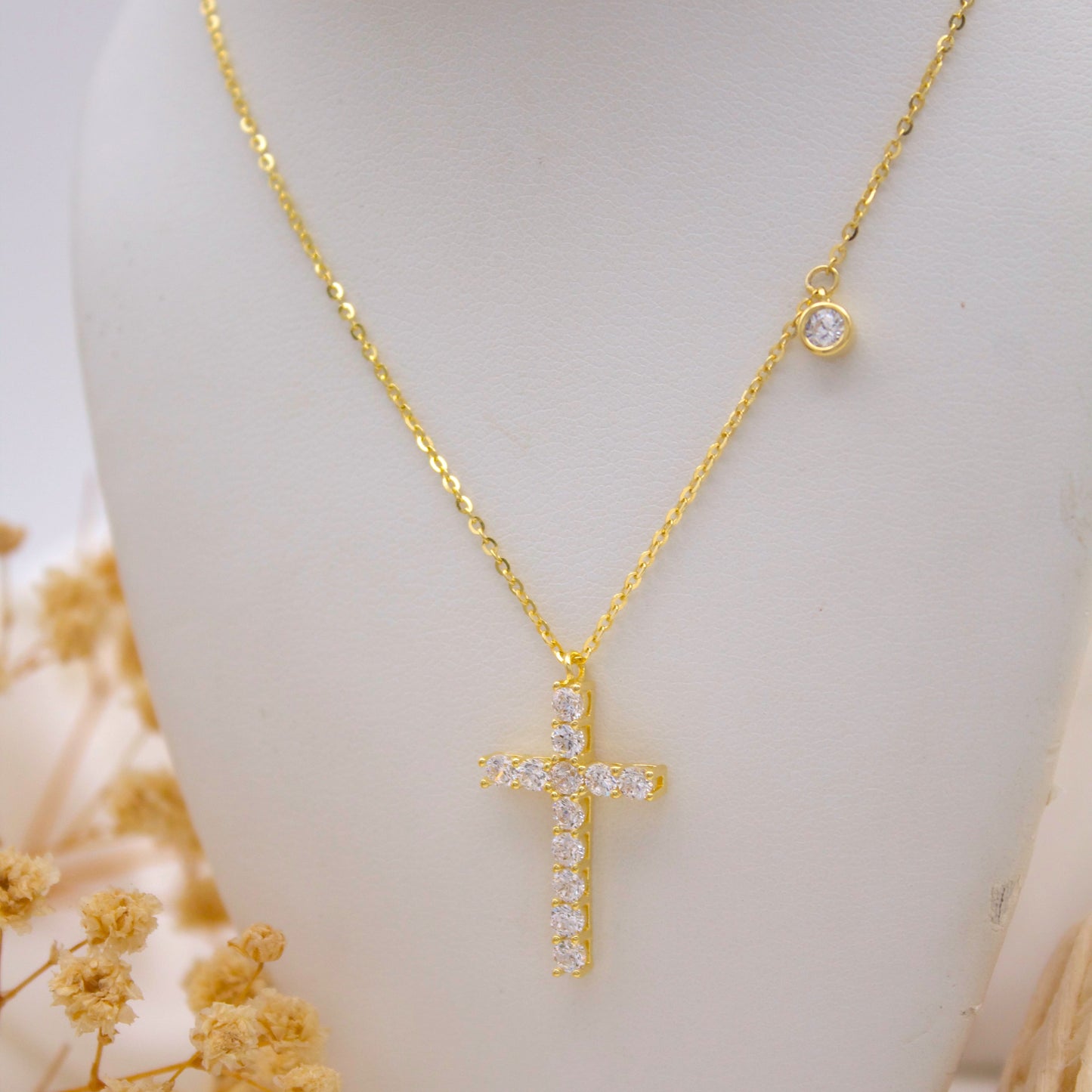 Fidelis Cross Necklace