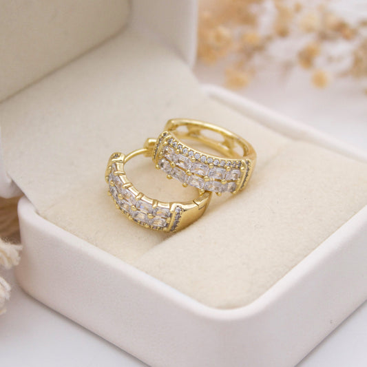 Aylin Huggie Earrings