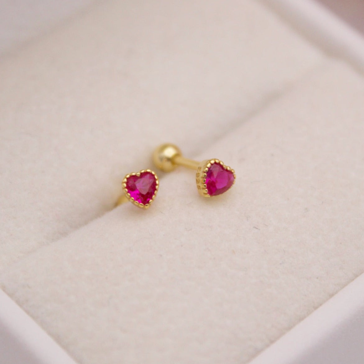 Corazoncito rosa Piercing