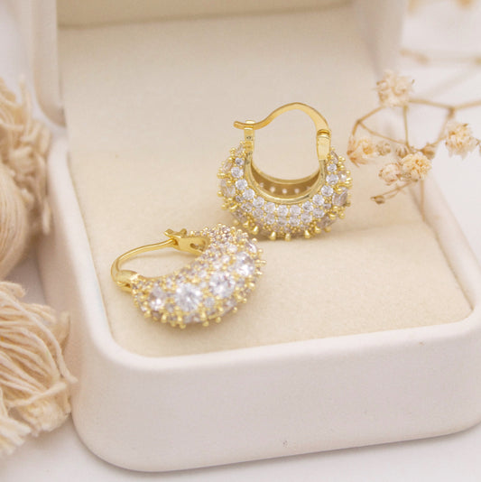 Adelina Huggie Earrings