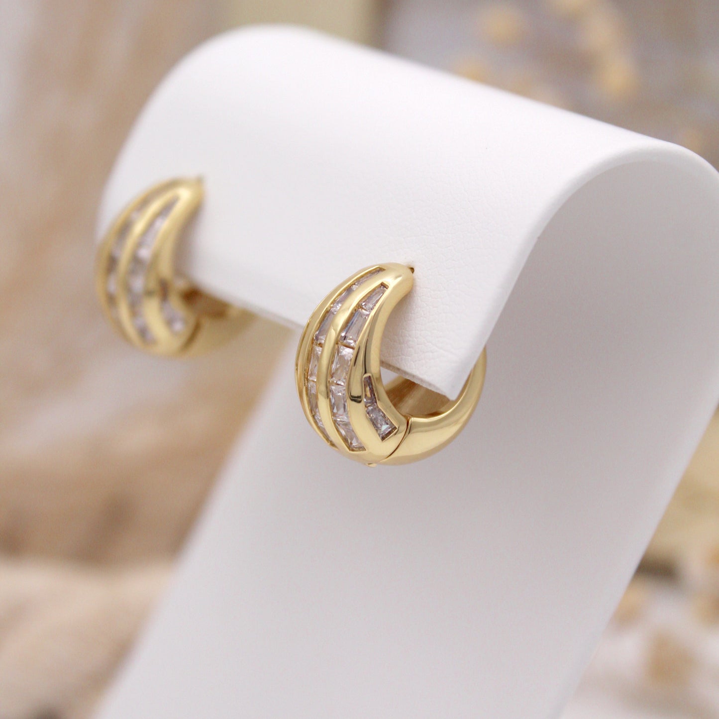 Naroa Huggie Earrings
