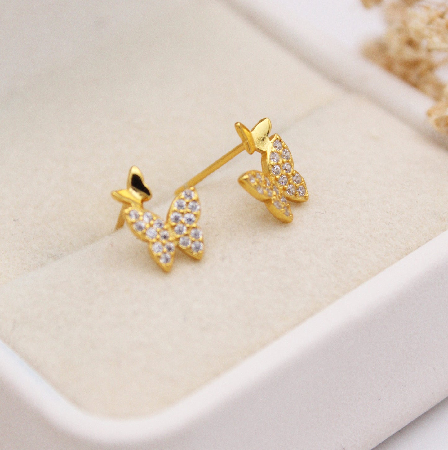 Dainty Butterfly Piercing