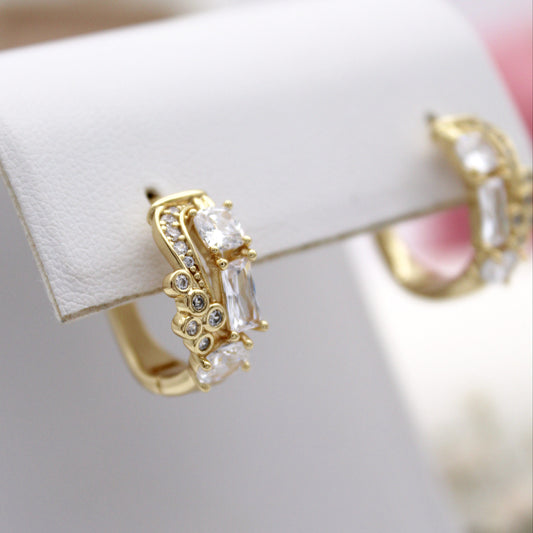 Rebecca Hoop Earrings