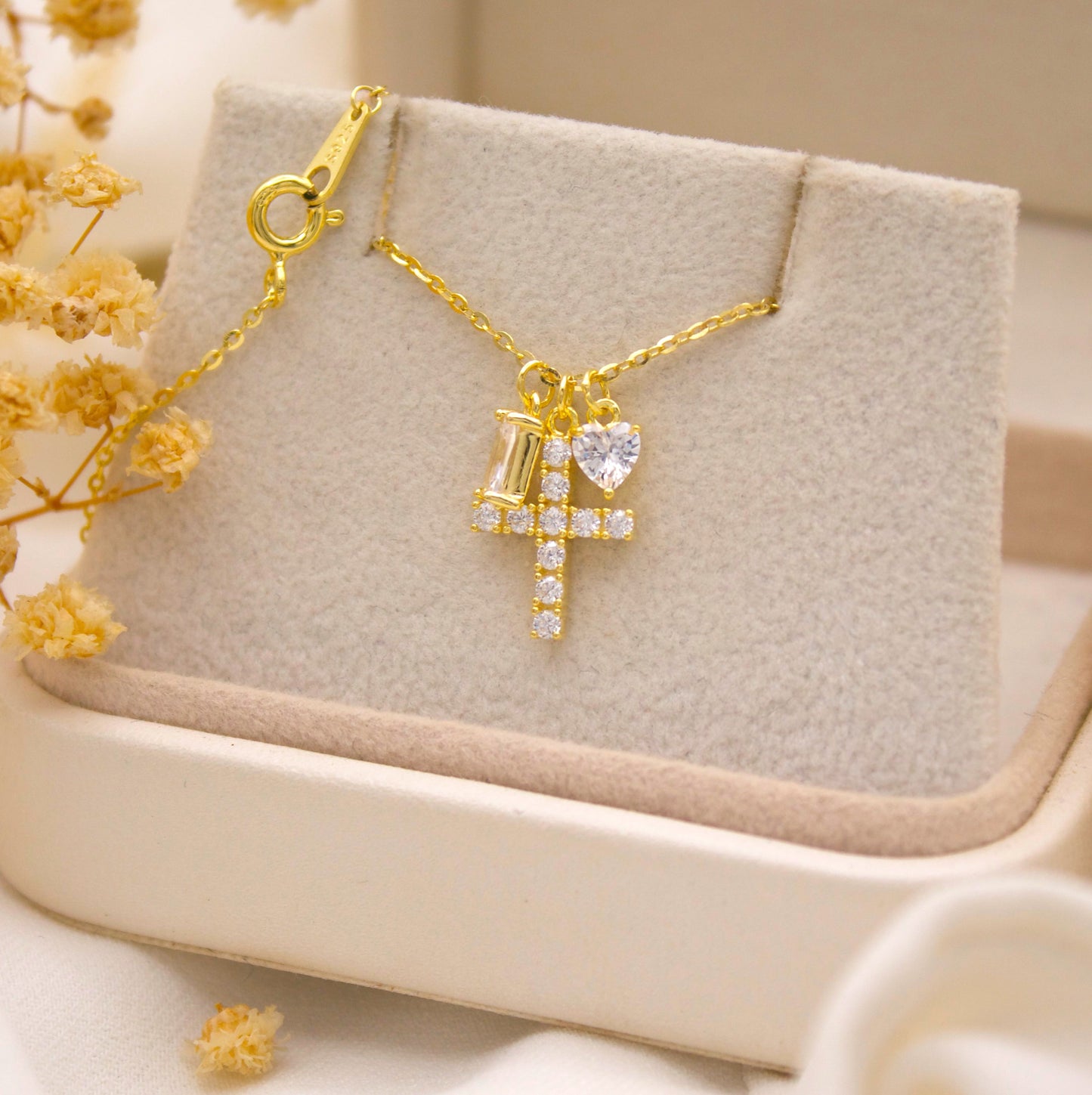 Lilia Cross Necklace