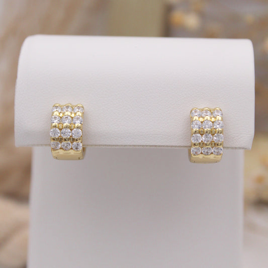 Leandra Huggie Earrings