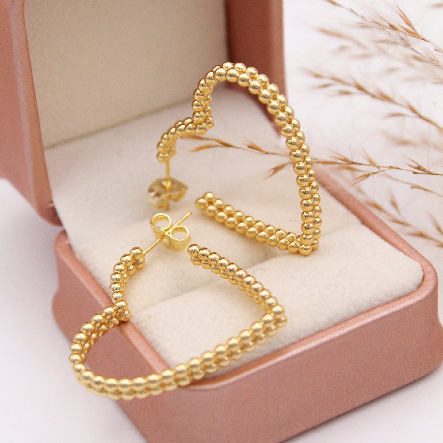 Heartly Hoop Earrings