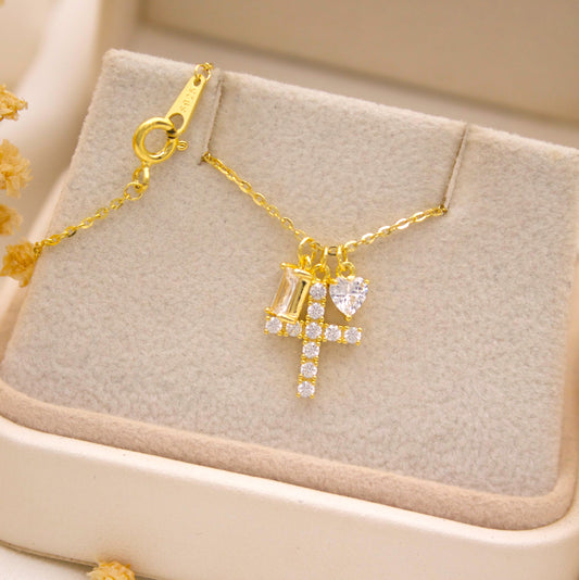 Lilia Cross Necklace