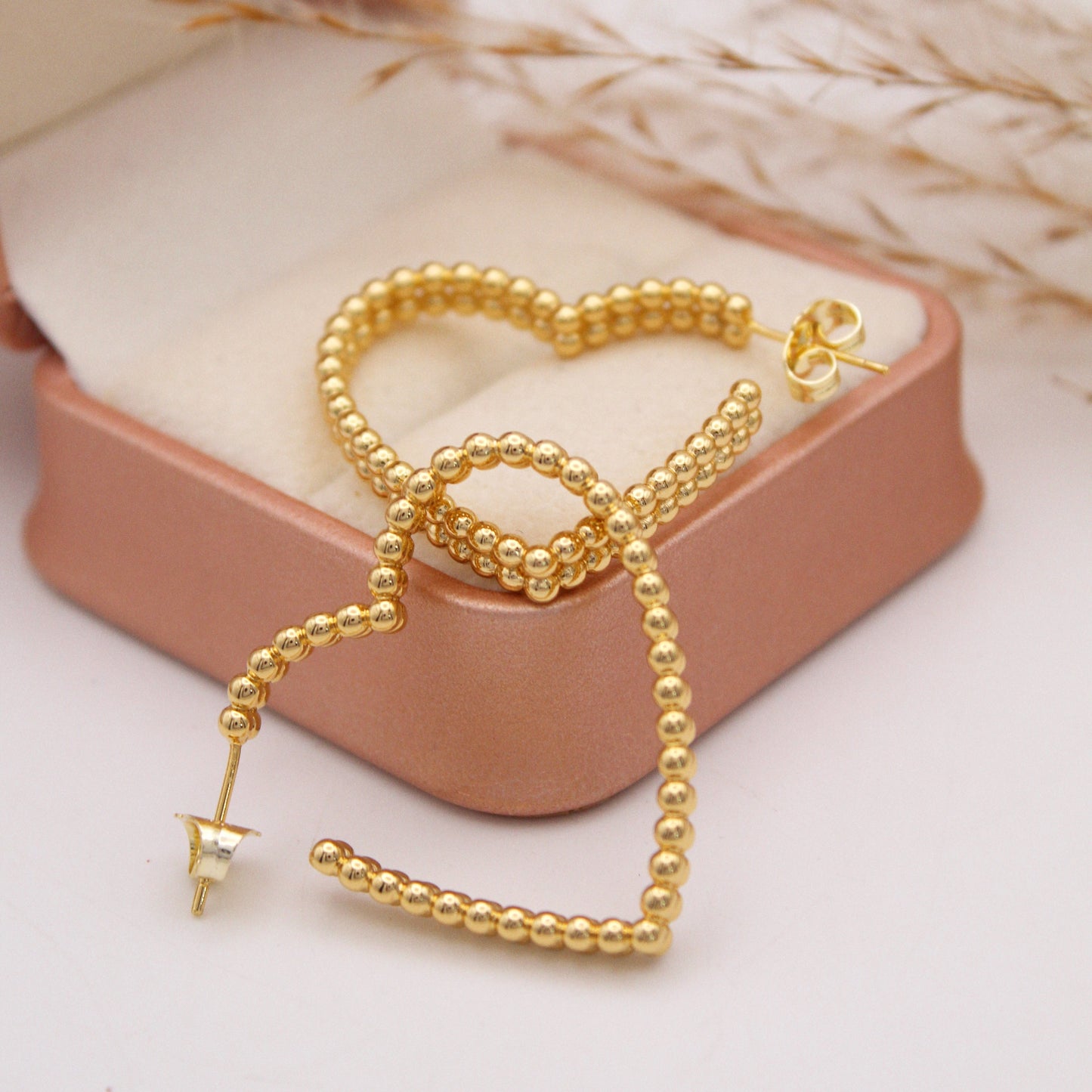 Heartly Hoop Earrings