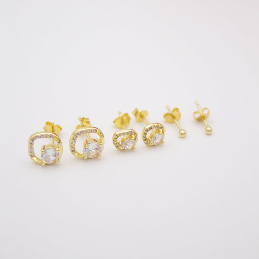 Daira Studs Earrings Set