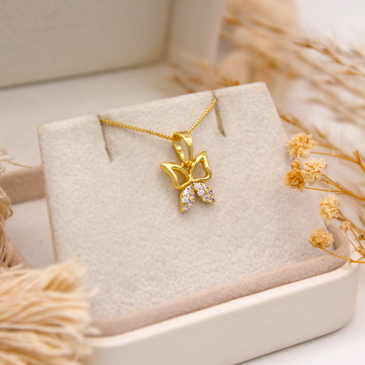 Annie Butterfly Necklace
