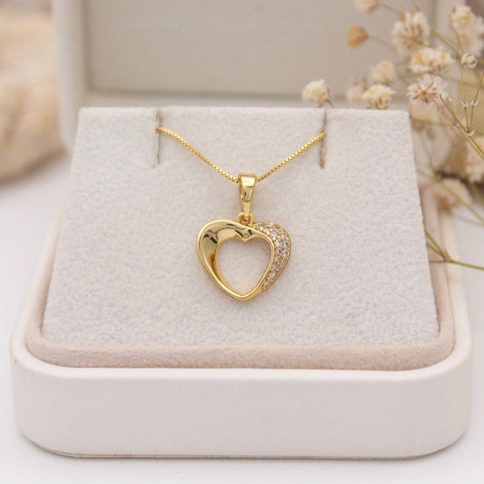 Sandra Heart Necklace