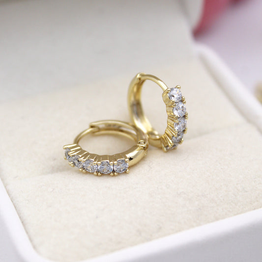 Noelia Huggie Earrings