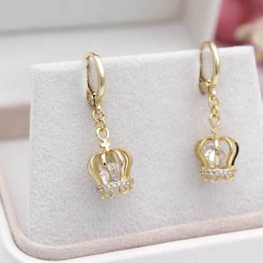 Aria Huggie Earrings