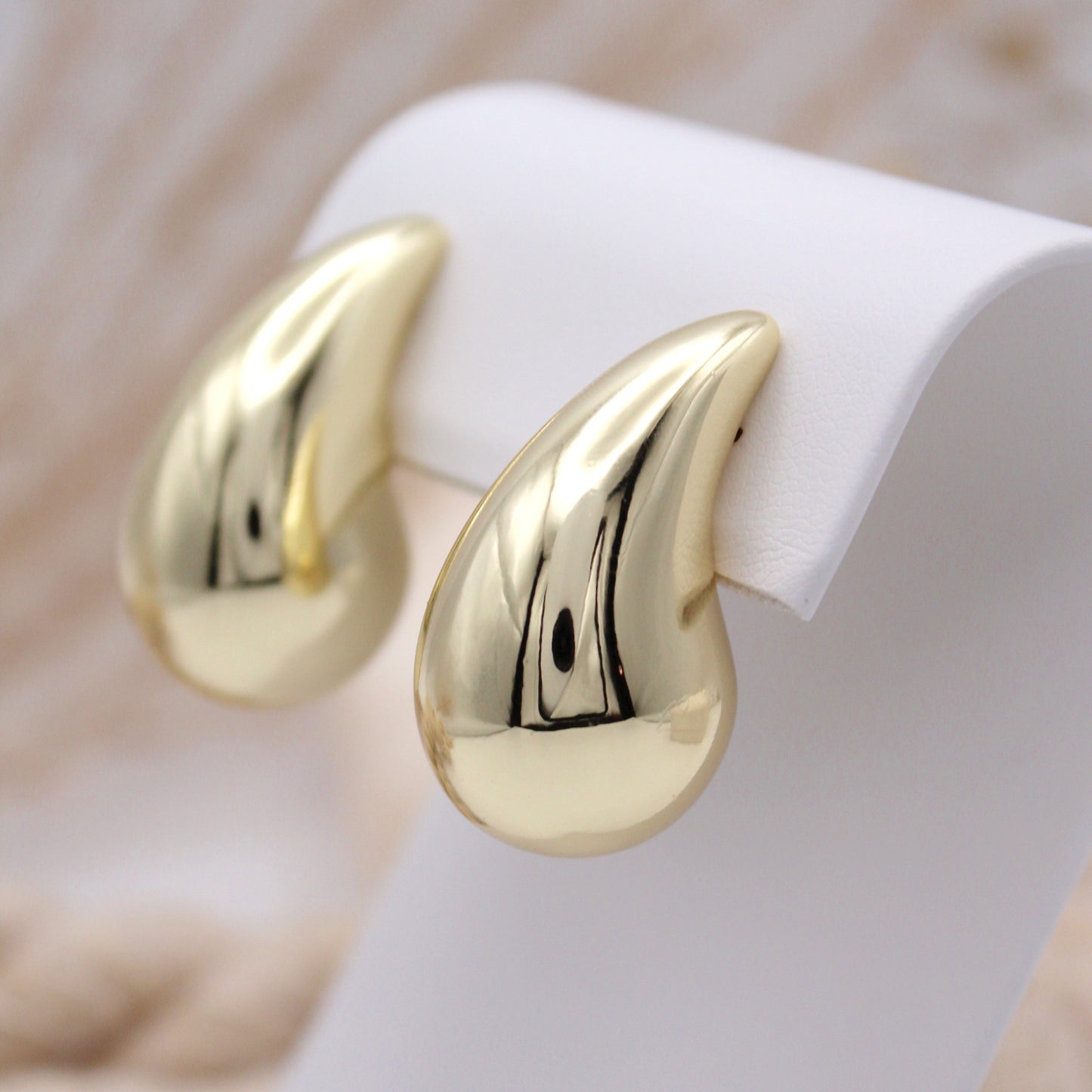 Bottega Gold Drop Earrings