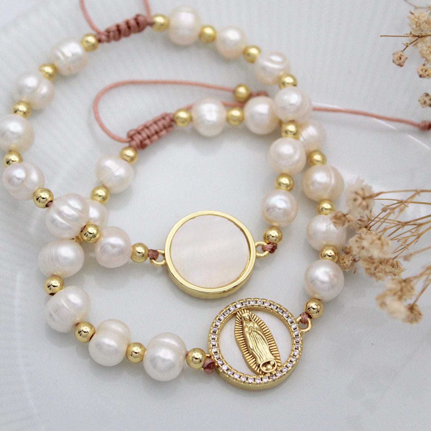 Virgen & Nacar Bracelet