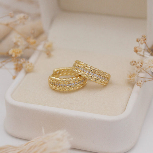 Tennissa Hoop Earrings