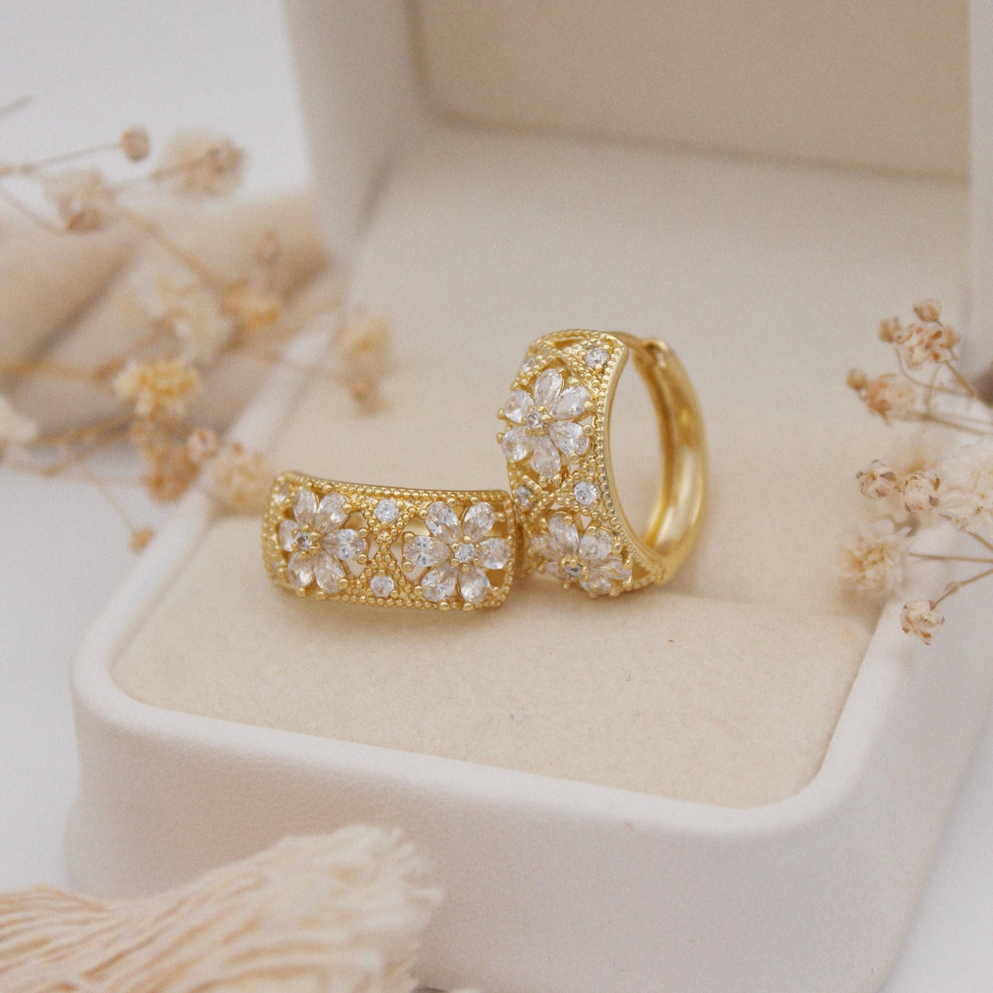 Esmarie Huggie Earrings