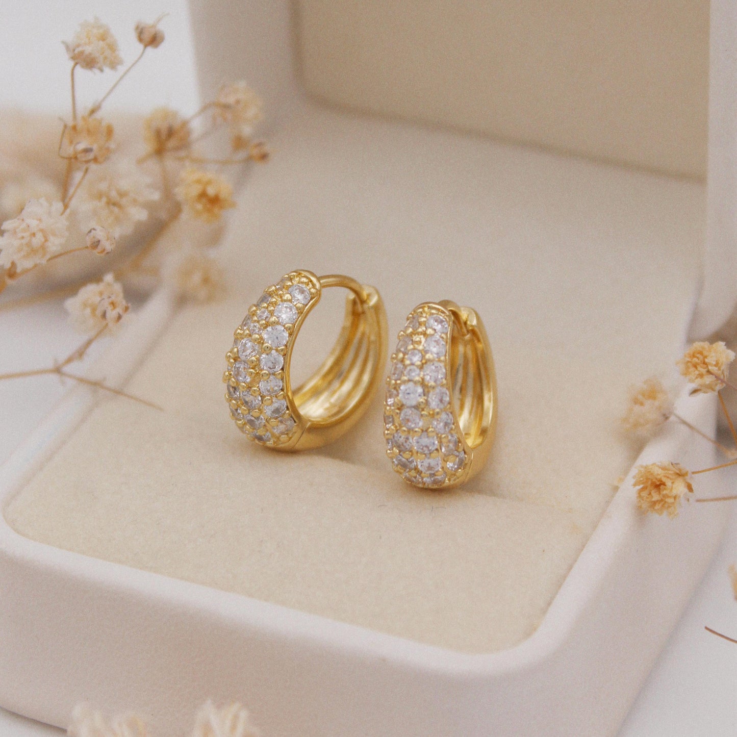 Ivelle Huggie Earrings