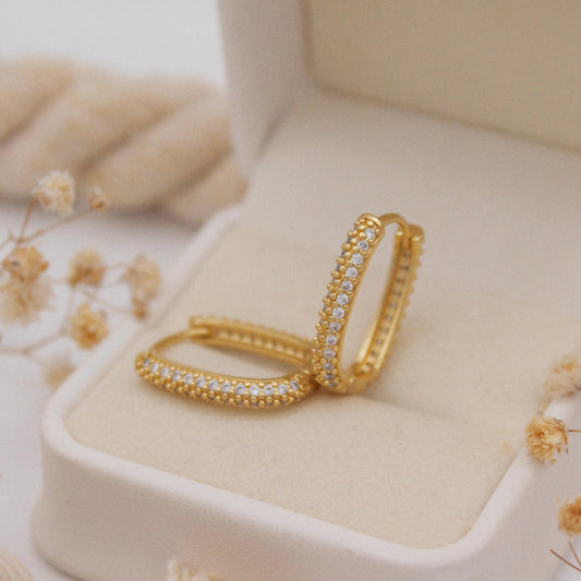 Della Huggie Earrings