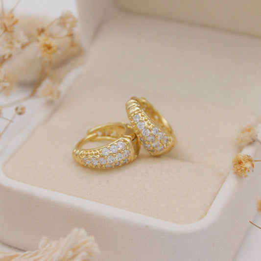 Nidia Huggie Earrings