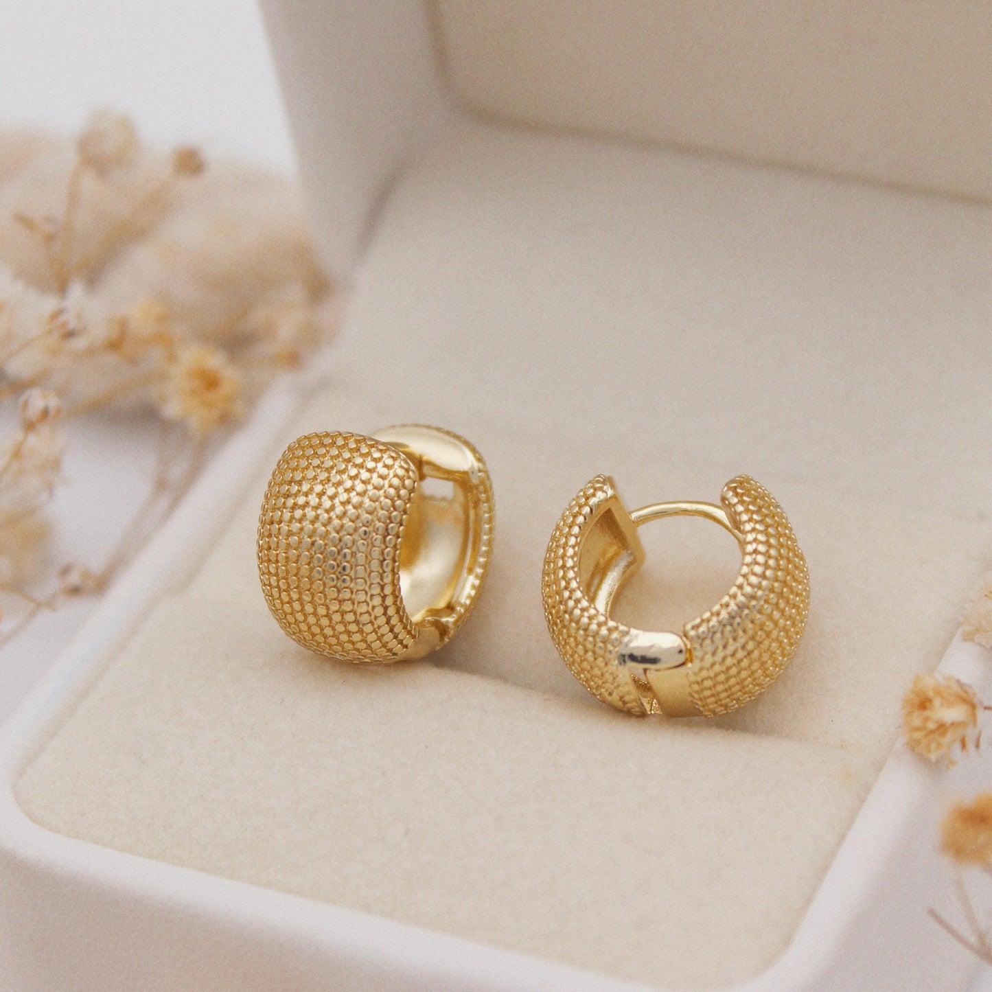 Eriphia Huggie Earrings
