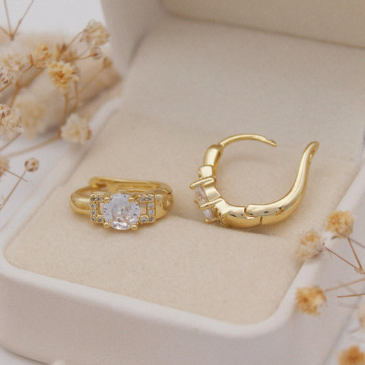 Anneliesse Huggie Earrings