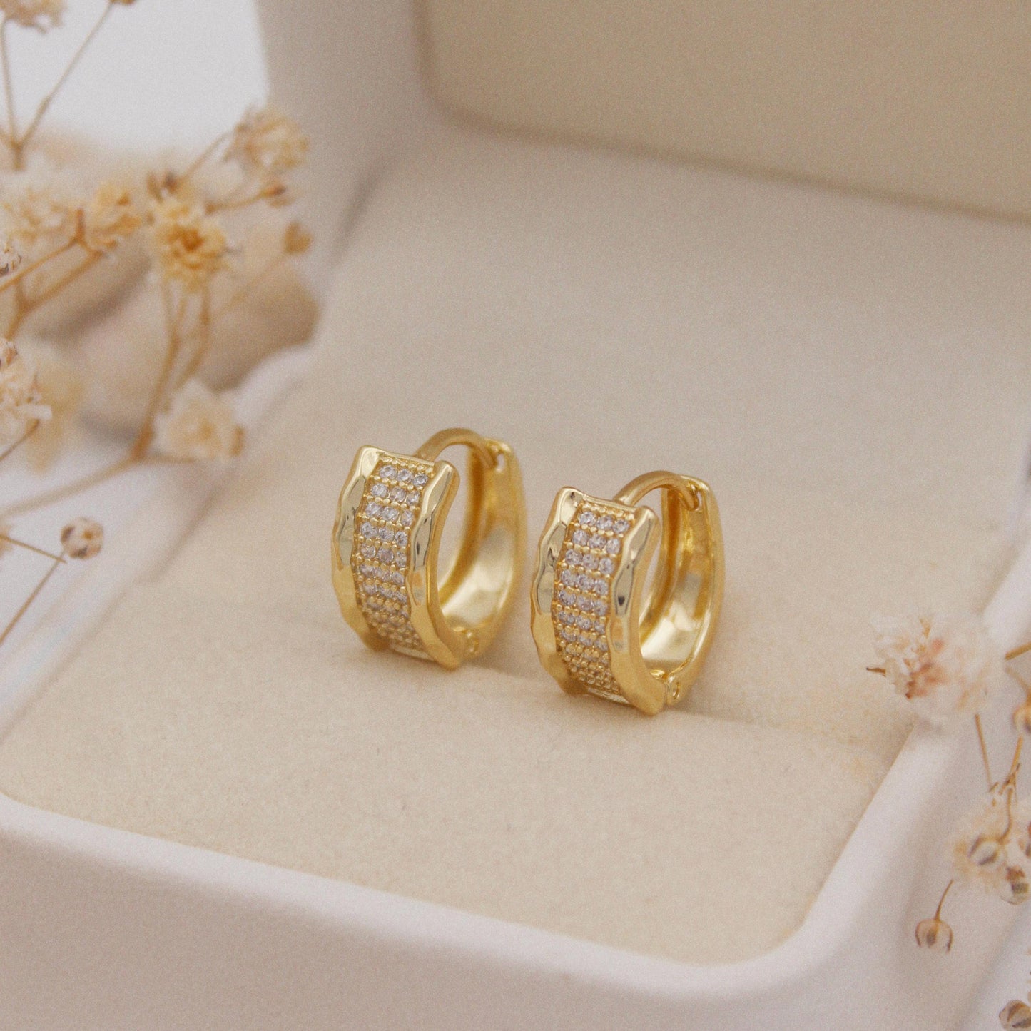 Esmira Huggie Earrings