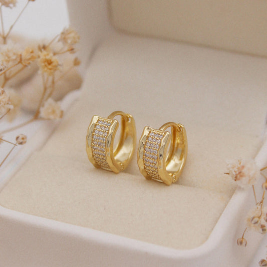 Esmira Huggie Earrings