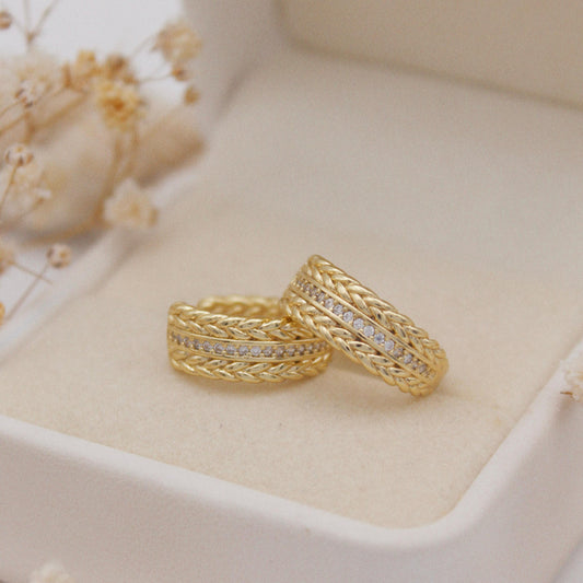 Eidothea Huggie Earrings