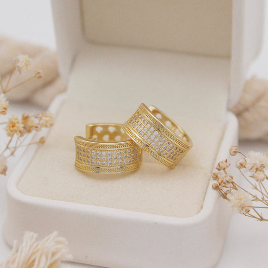 Trevia Huggie Earrings