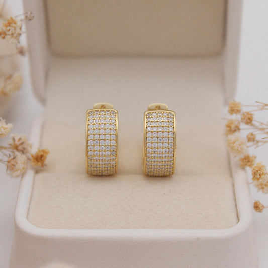 Sabrina Huggie Earrings