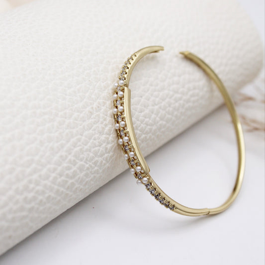 Pearl shine Bangle