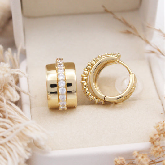 Auyanna Huggie Earrings