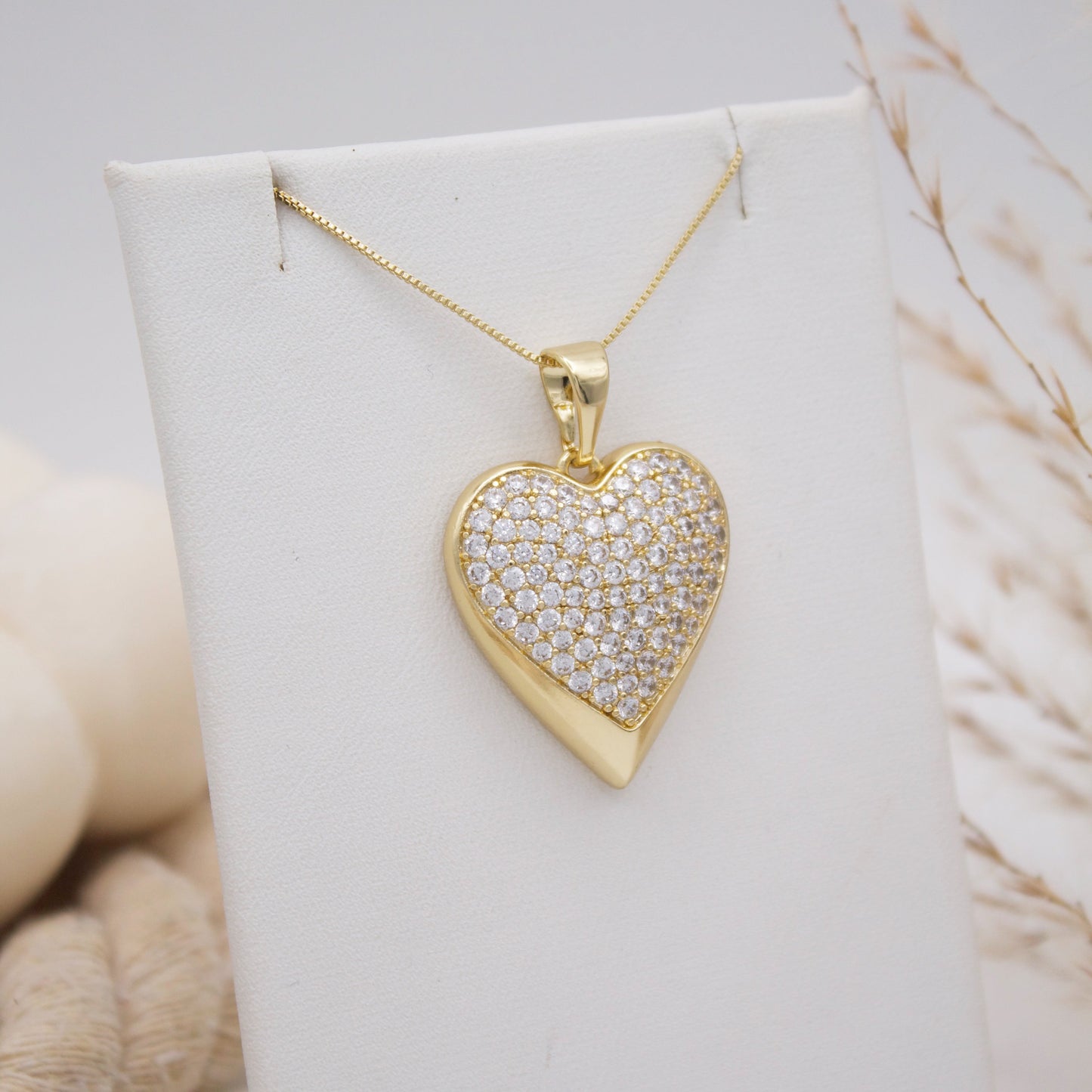 Carissa Heart Jewelry Set