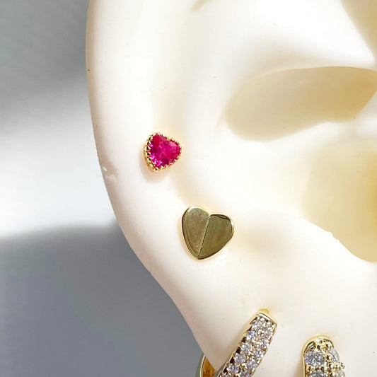 Corazoncito rosa Piercing