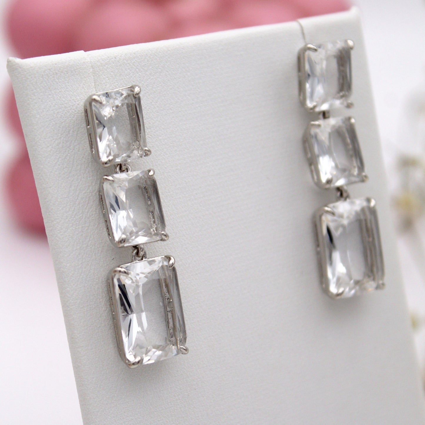 Kenia Silver Stud Earrings