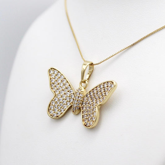 Daphne Butterfly Necklace