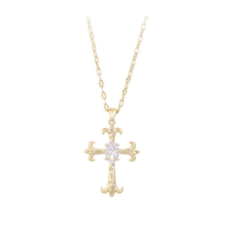 Angely Cross Necklace