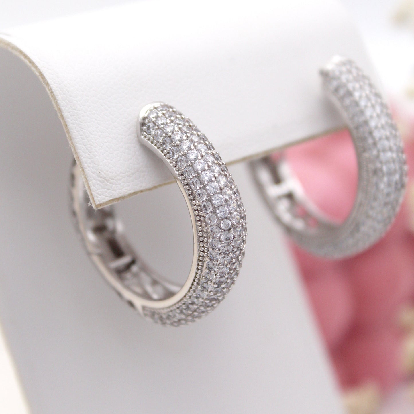 Ivelisse Silver Hoop Earrings