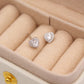 Lucci Silver Stud Earrings